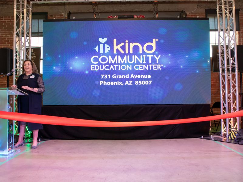 Marcia Meyer Technology at the BE KIND Community Education Center
